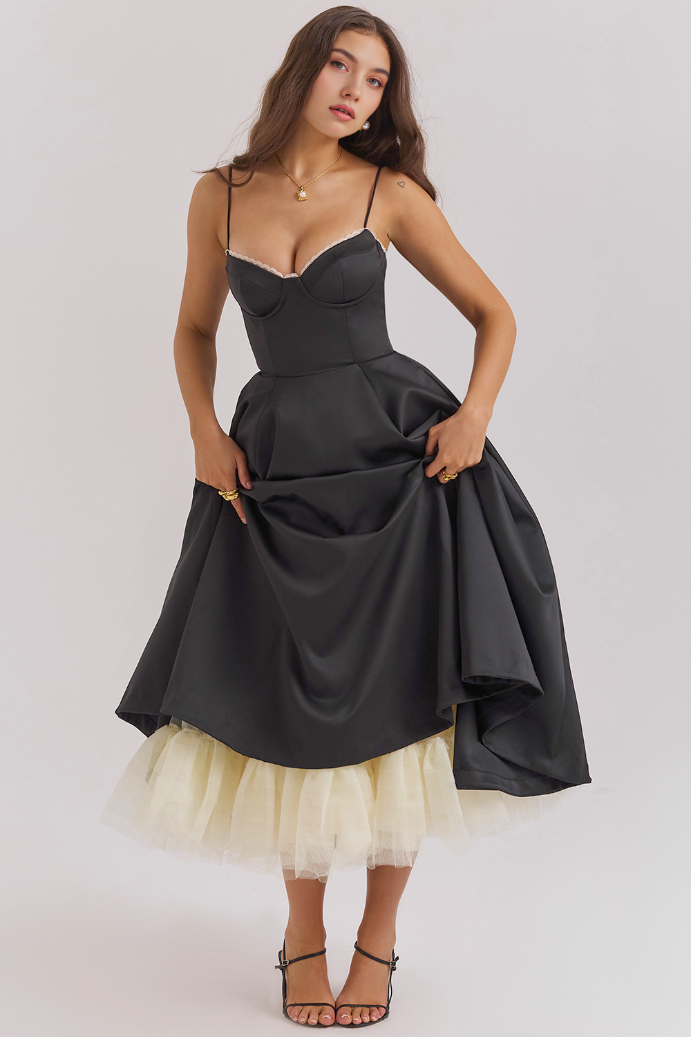 Elegant Lift Midi Dress