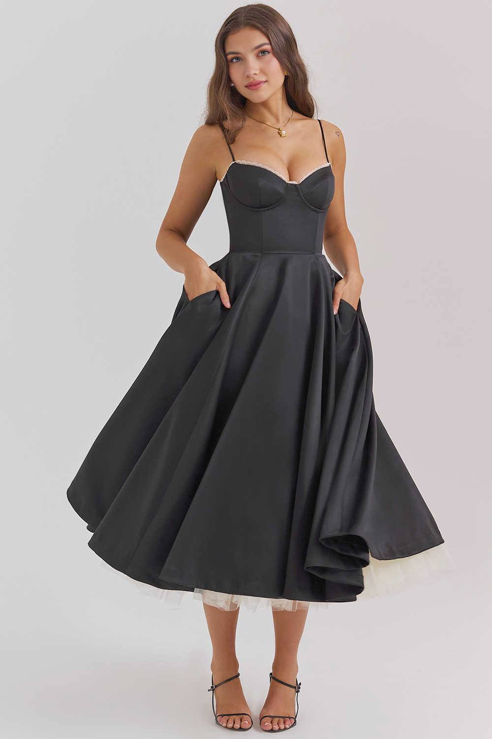 Elegant Lift Midi Dress