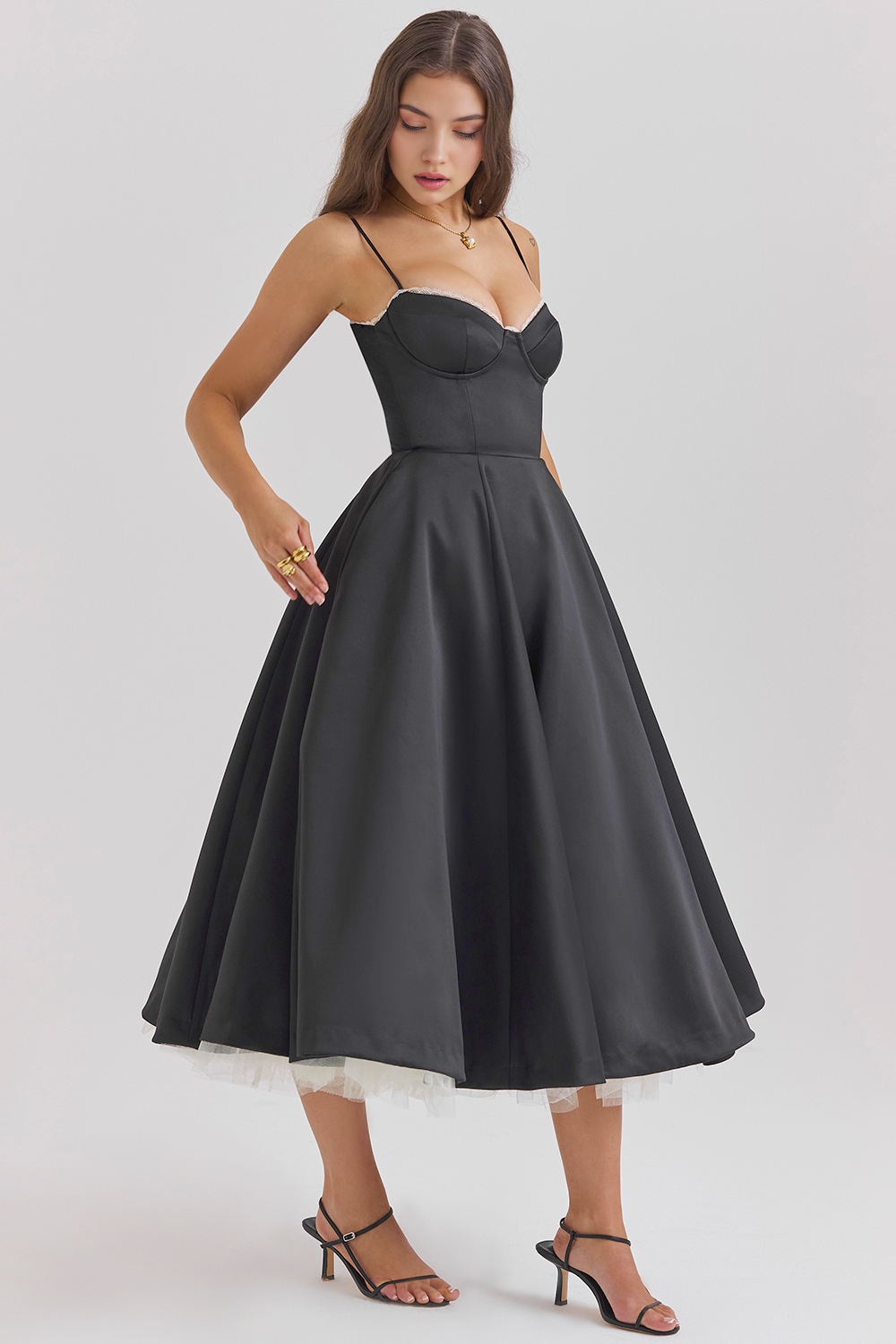Elegant Lift Midi Dress