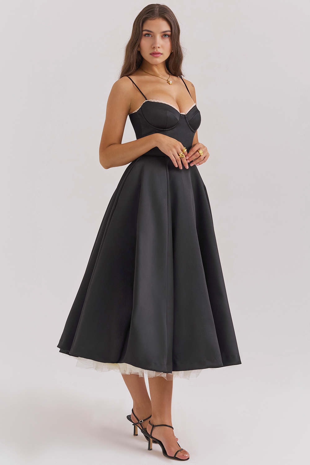 Elegant Lift Midi Dress