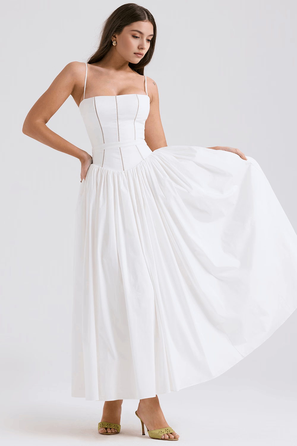 Chic Floral Midi for Effortless Elegance