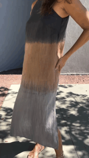 Effortless Chic Gradient Dress