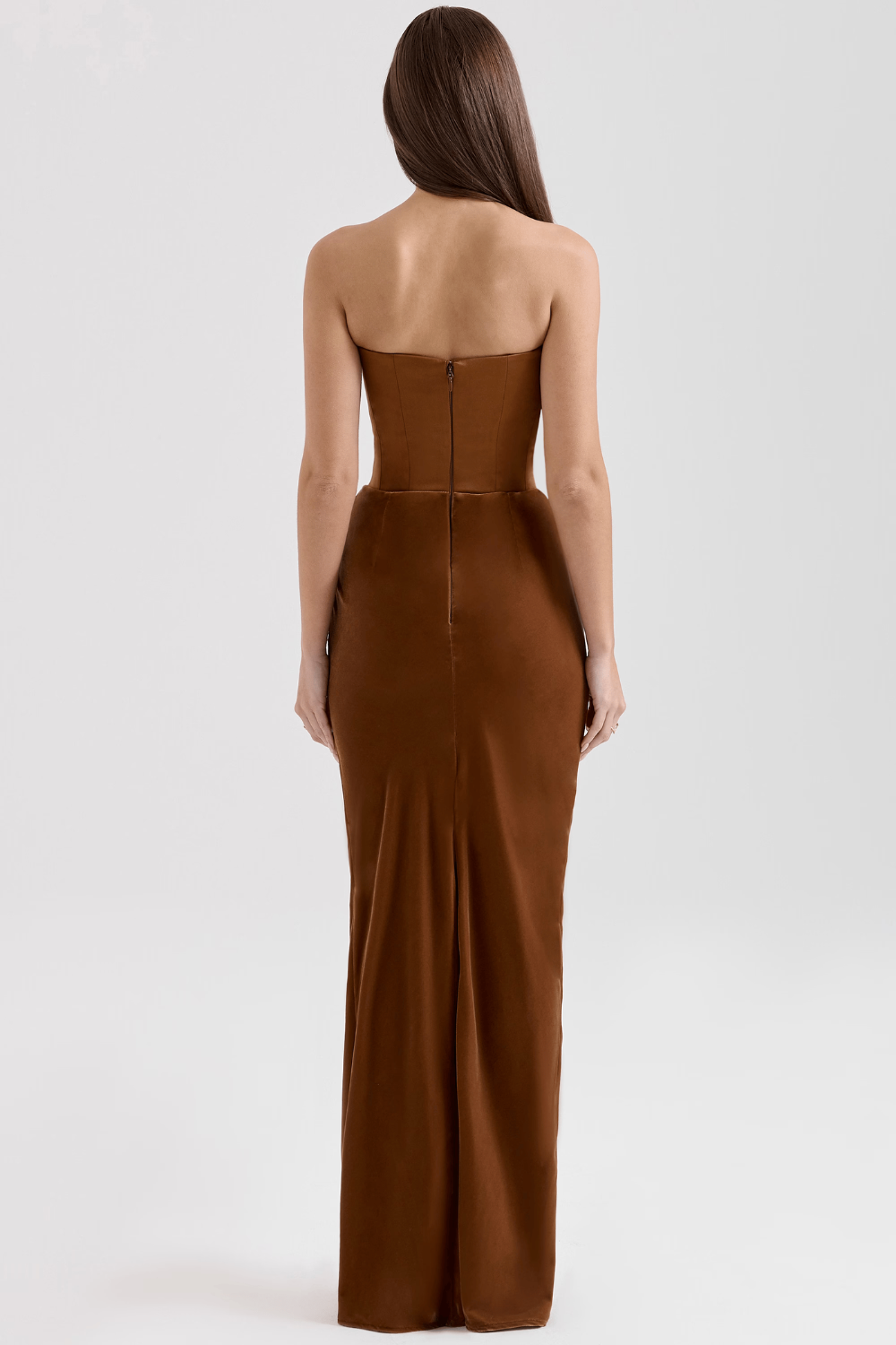 Mint Satin Gown for Effortless Elegance