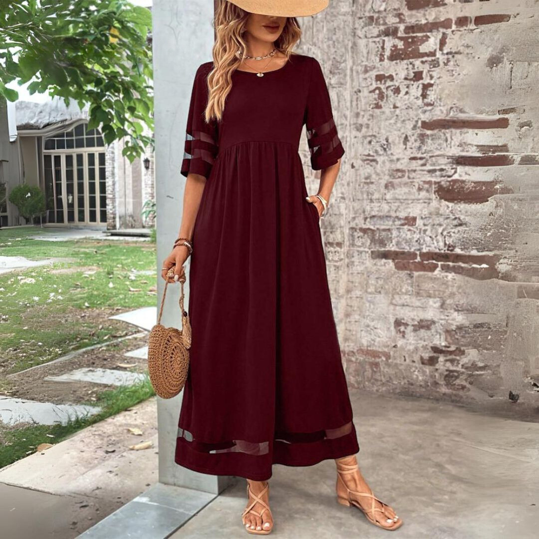 Tummy-Flattering Chic Dress