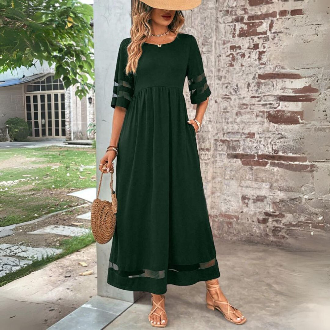 Tummy-Flattering Chic Dress