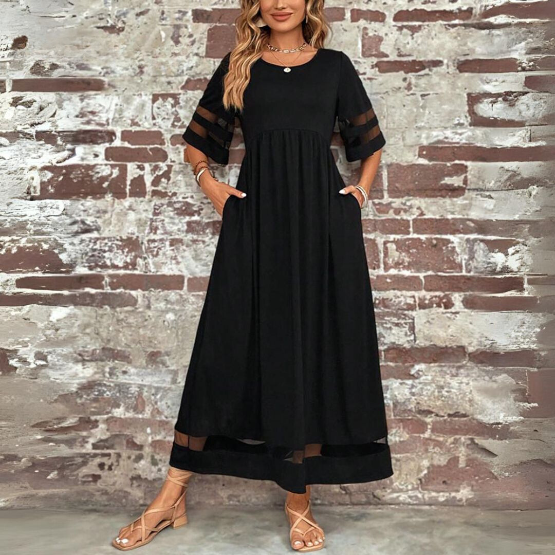 Tummy-Flattering Chic Dress