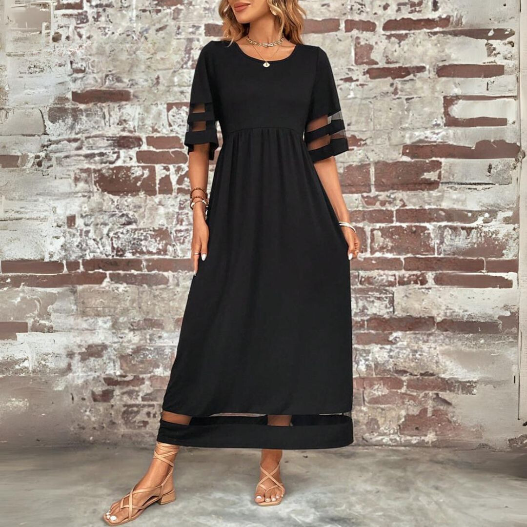 Tummy-Flattering Chic Dress