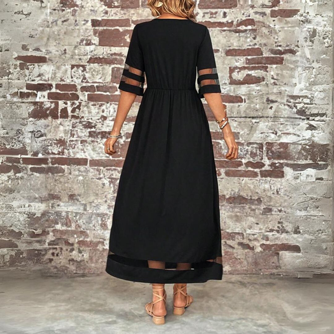 Tummy-Flattering Chic Dress