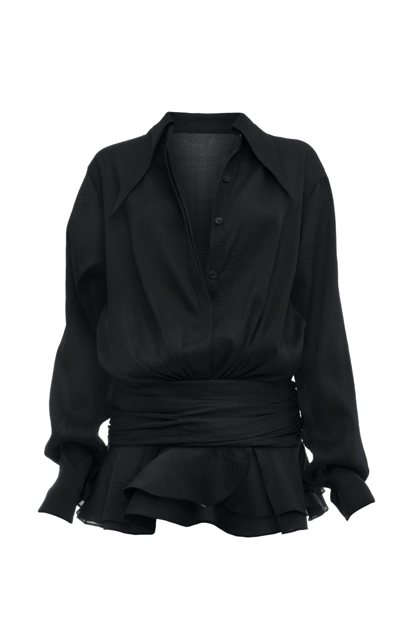 Stand Out Ruched Mini Dress
