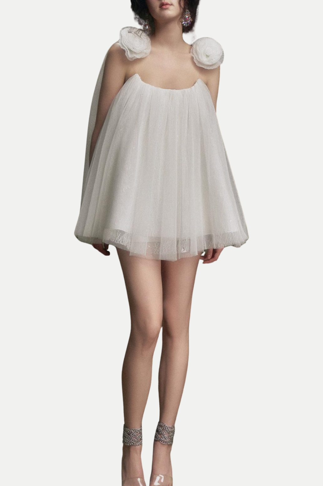Effortless Elegance Floral Mini Dress