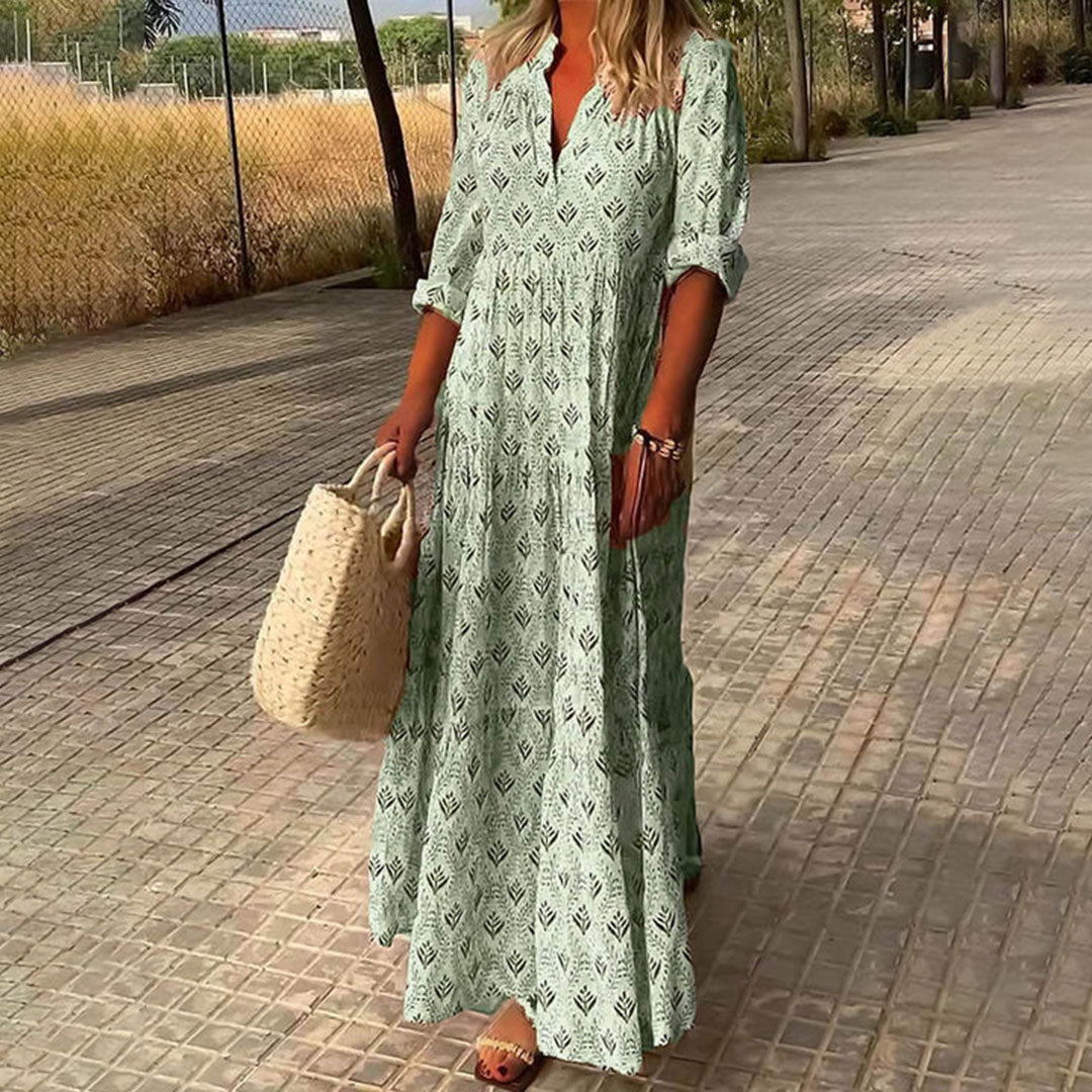 Effortless Boho Elegance Maxi Dress