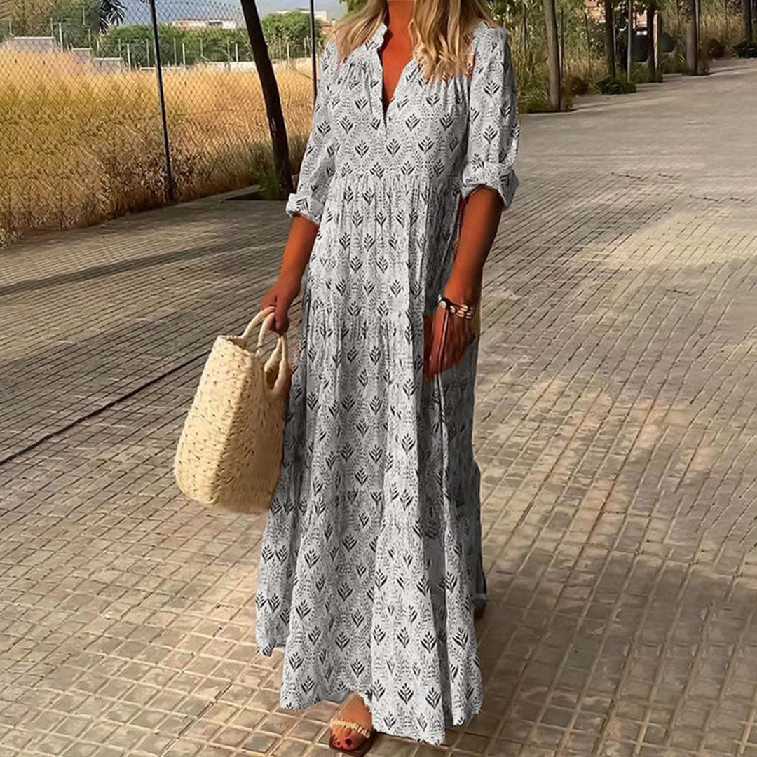 Effortless Boho Elegance Maxi Dress