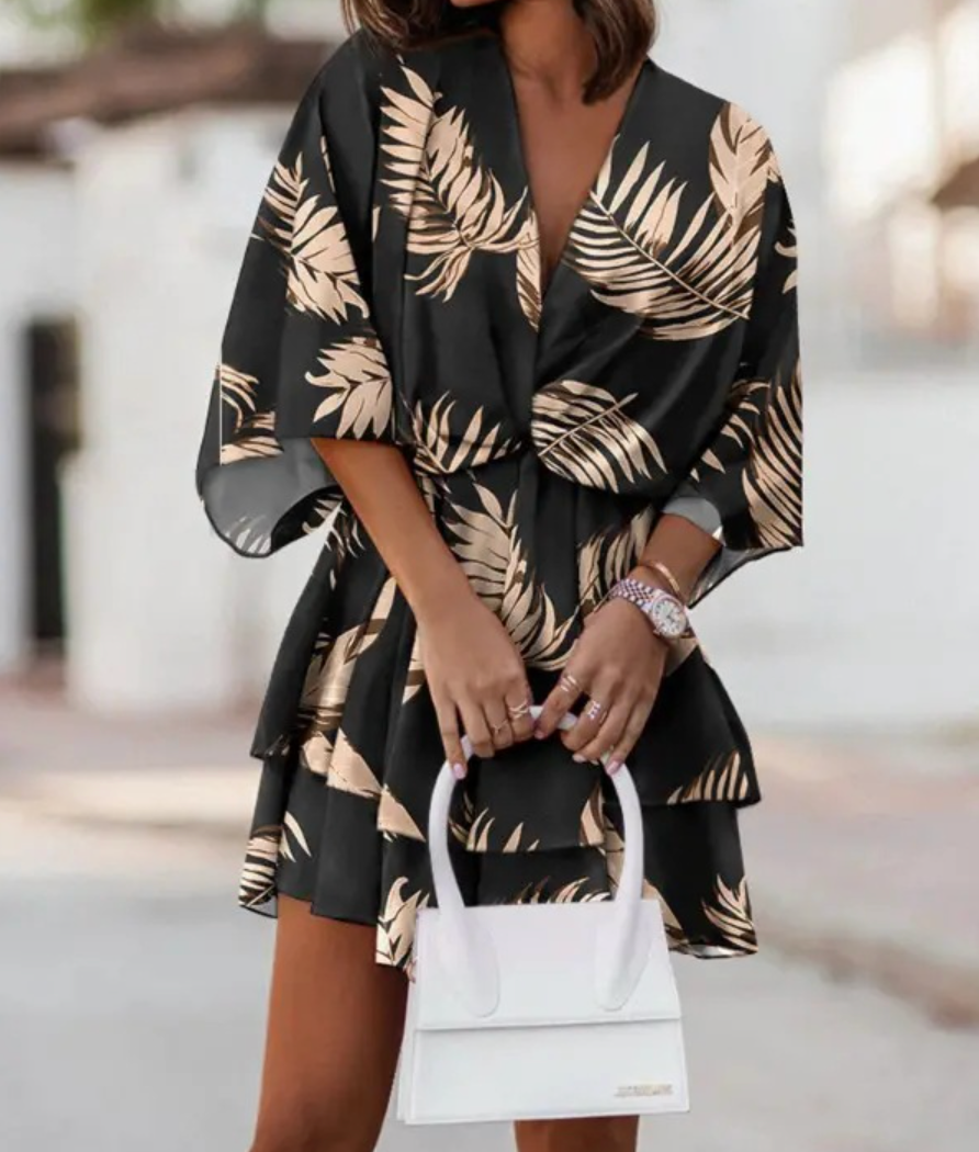 Breezy Boho Floral Dress