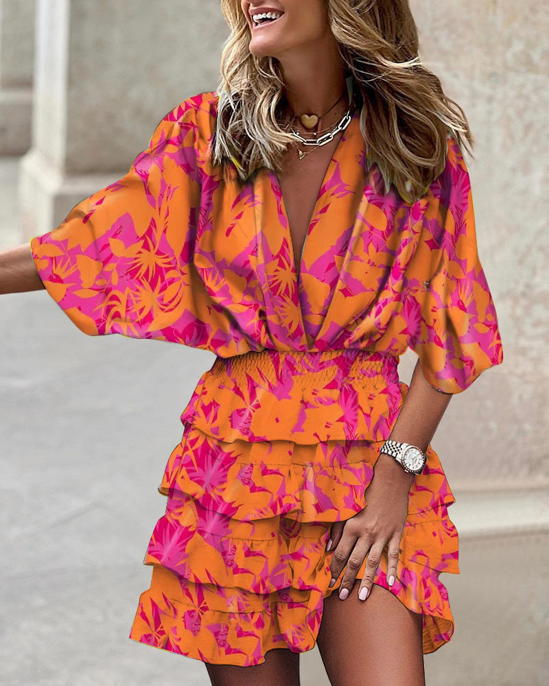 Vibrant Confidence Summer Dress