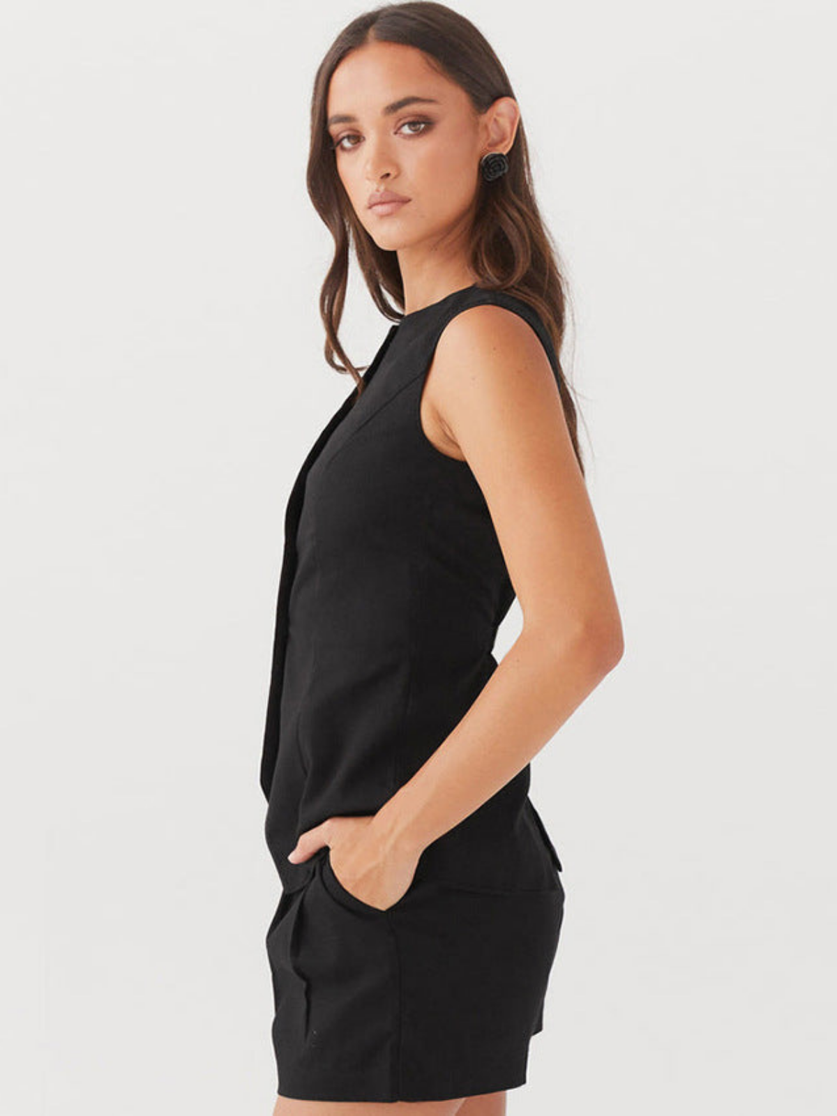 Elegant Linen Vest for Effortless Style