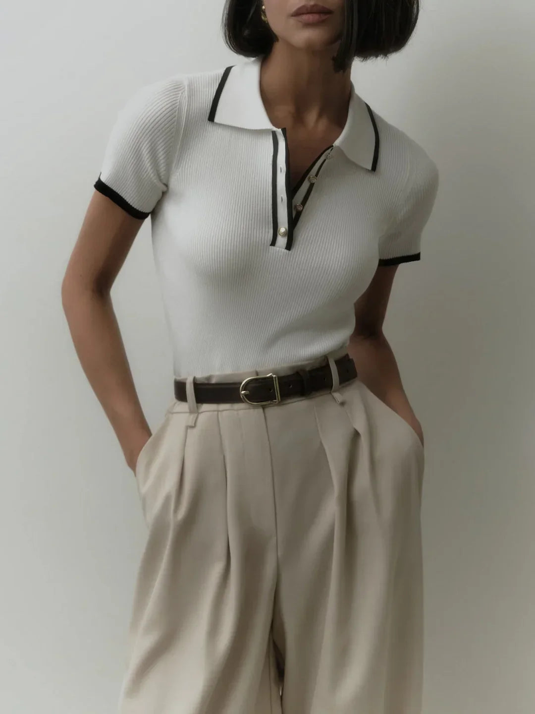 Effortlessly Chic Knit Top