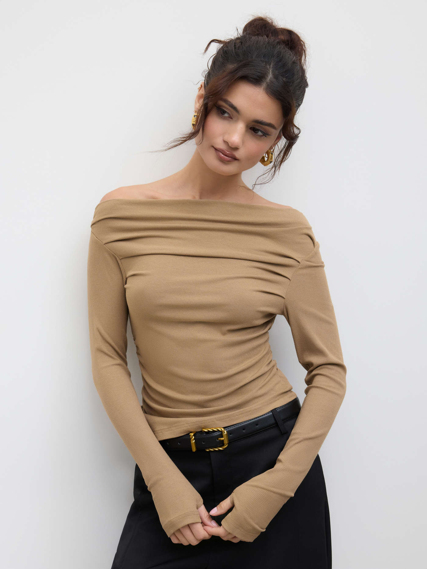 Effortless Asymmetry Style Top