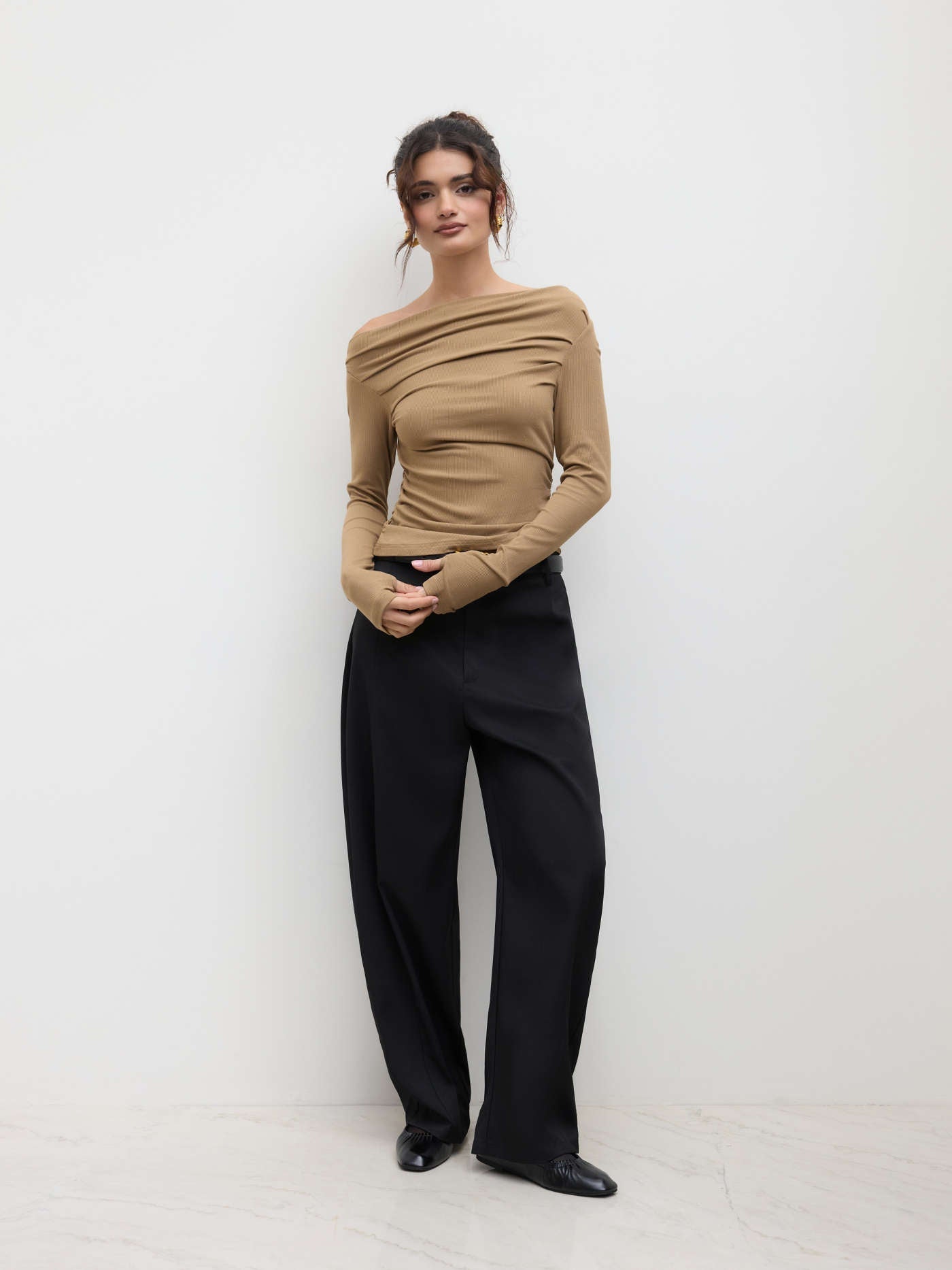 Effortless Asymmetry Style Top