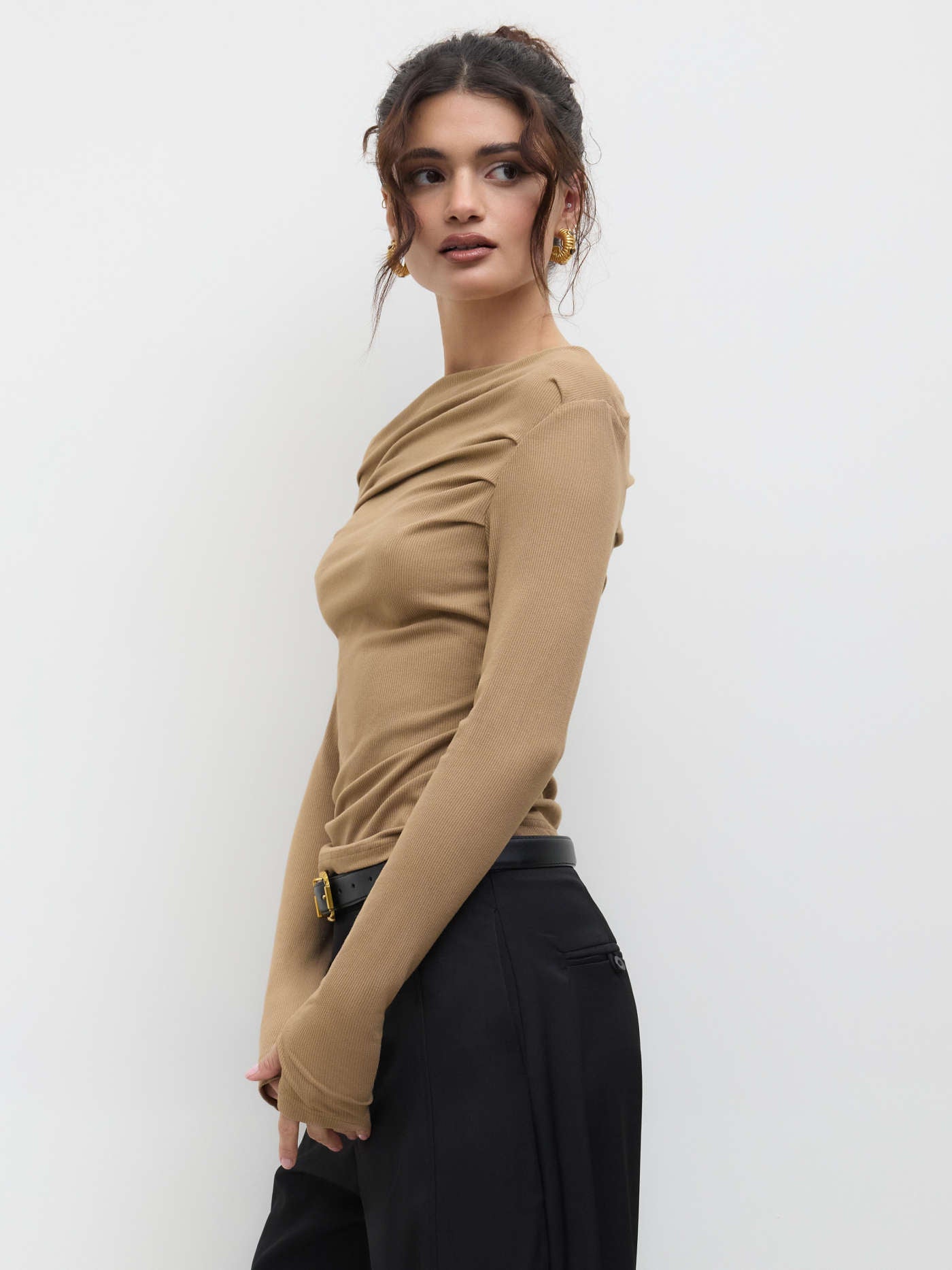 Effortless Asymmetry Style Top