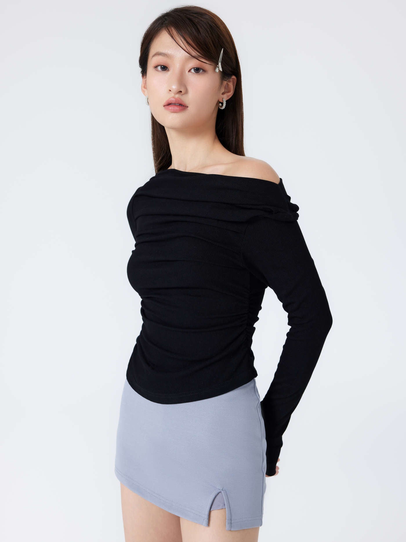 Effortless Asymmetry Style Top
