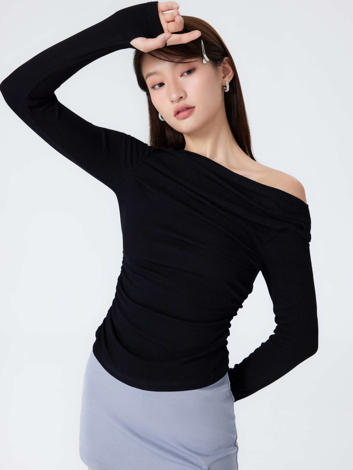 Effortless Asymmetry Style Top