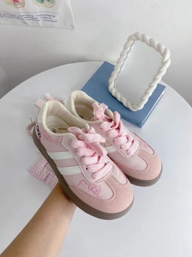 Adorable Embroidered Comfort Sneakers