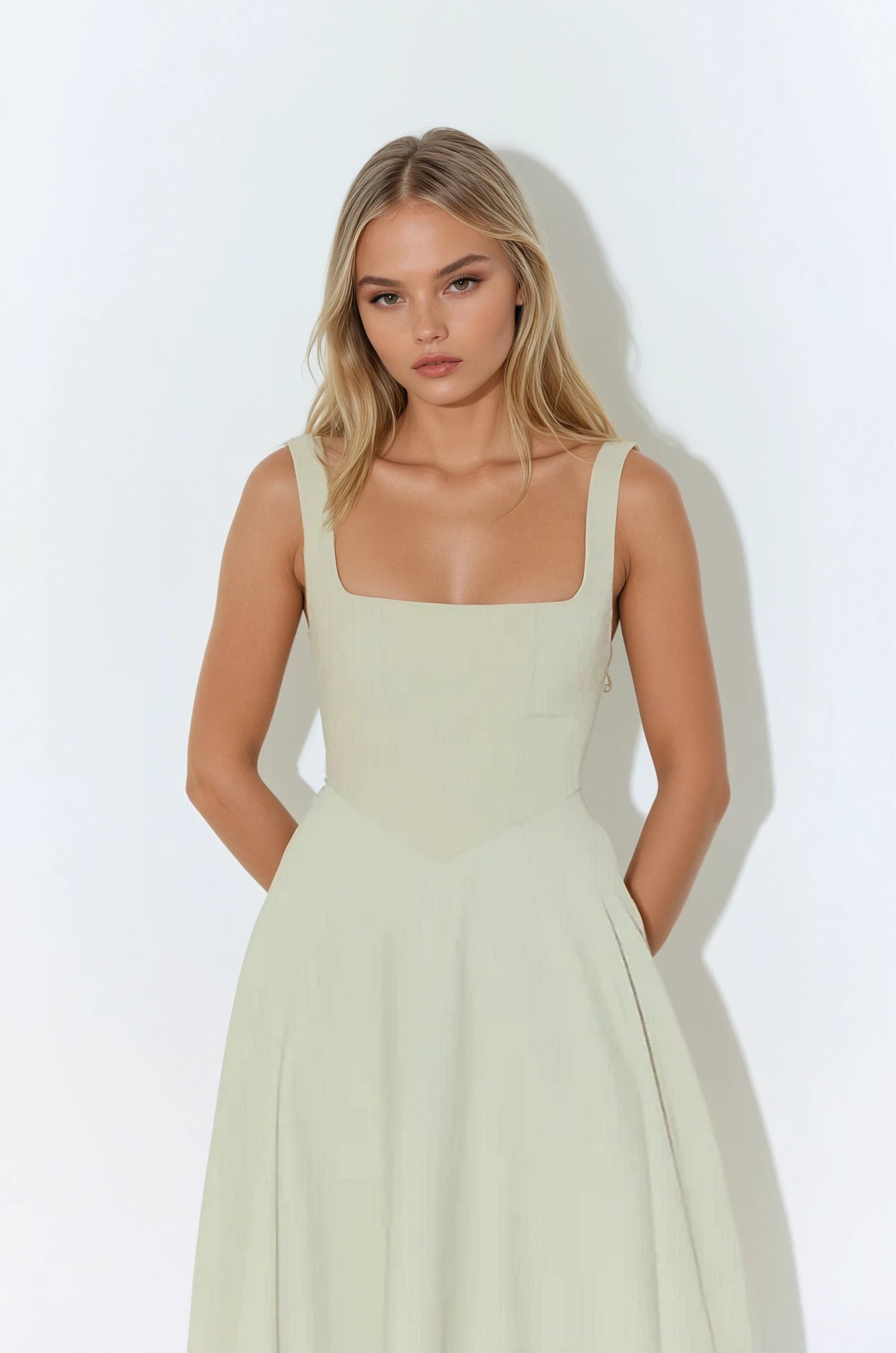 Sophisticated Midi Dress for Effortless Elegance