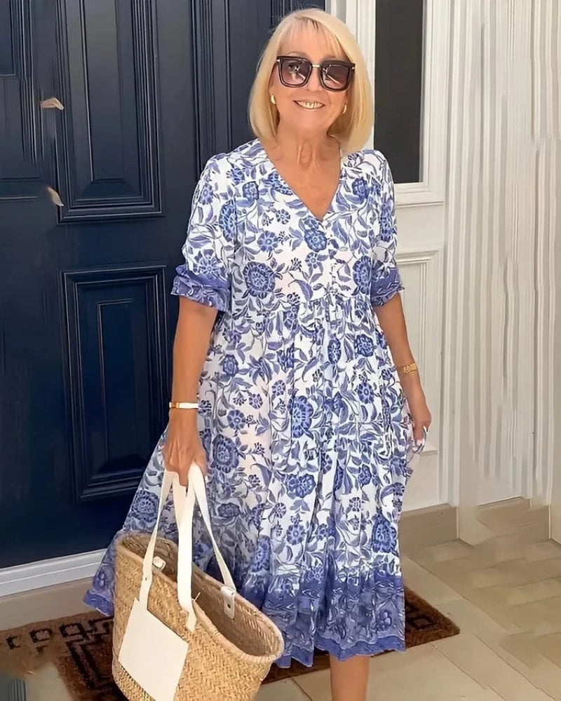 Effortless Elegance Floral Dress