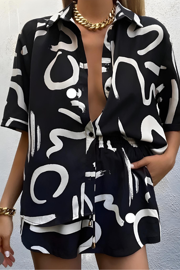Effortless Beach Style Two-Piece Set