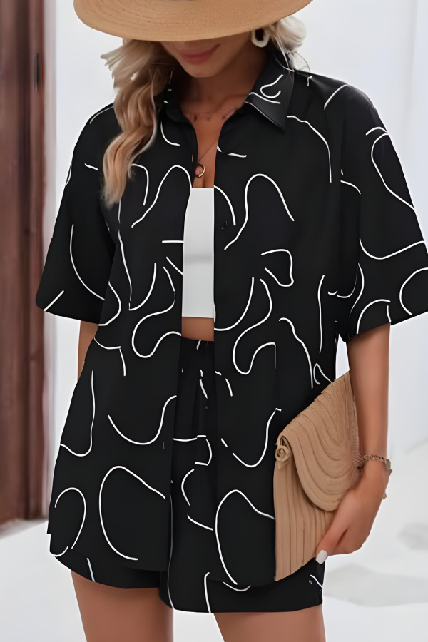 Effortless Beach Style Two-Piece Set