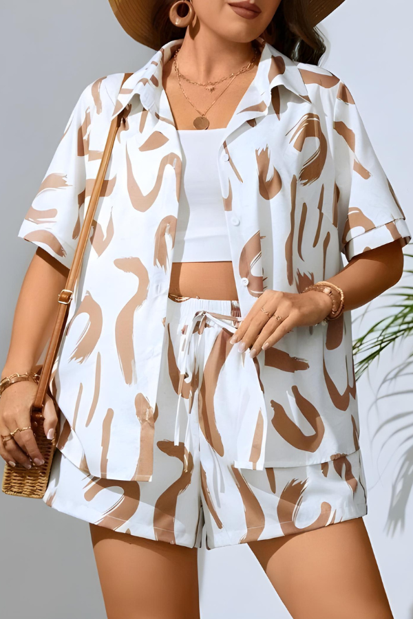 Effortless Beach Style Two-Piece Set