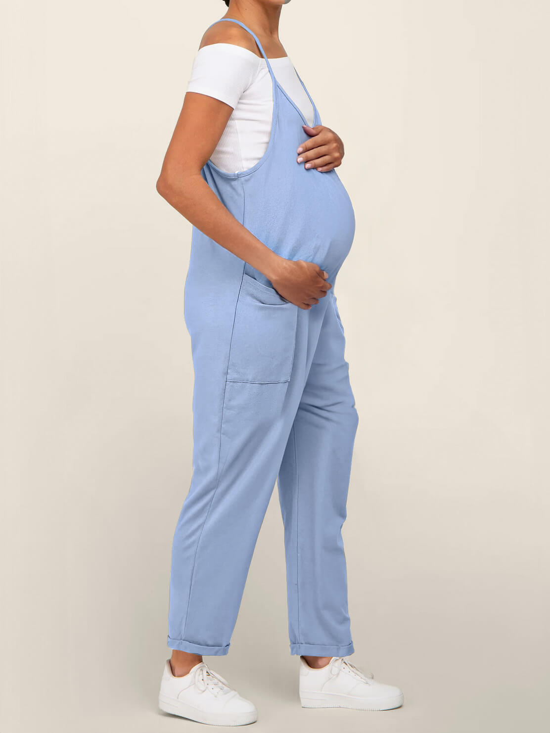 Effortless Comfort Maternity Jumpsuit