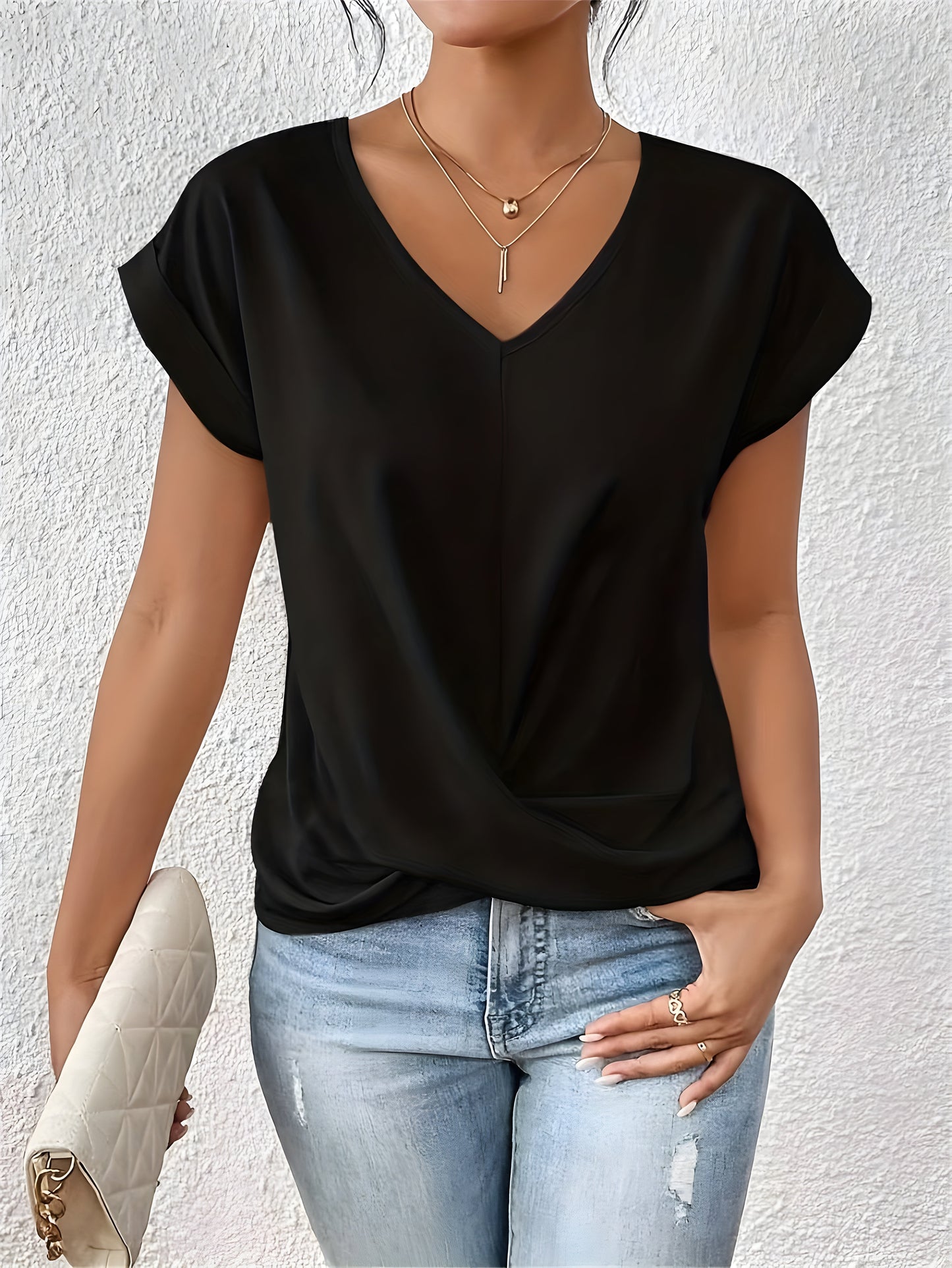 Chic Comfort V-Neck Top