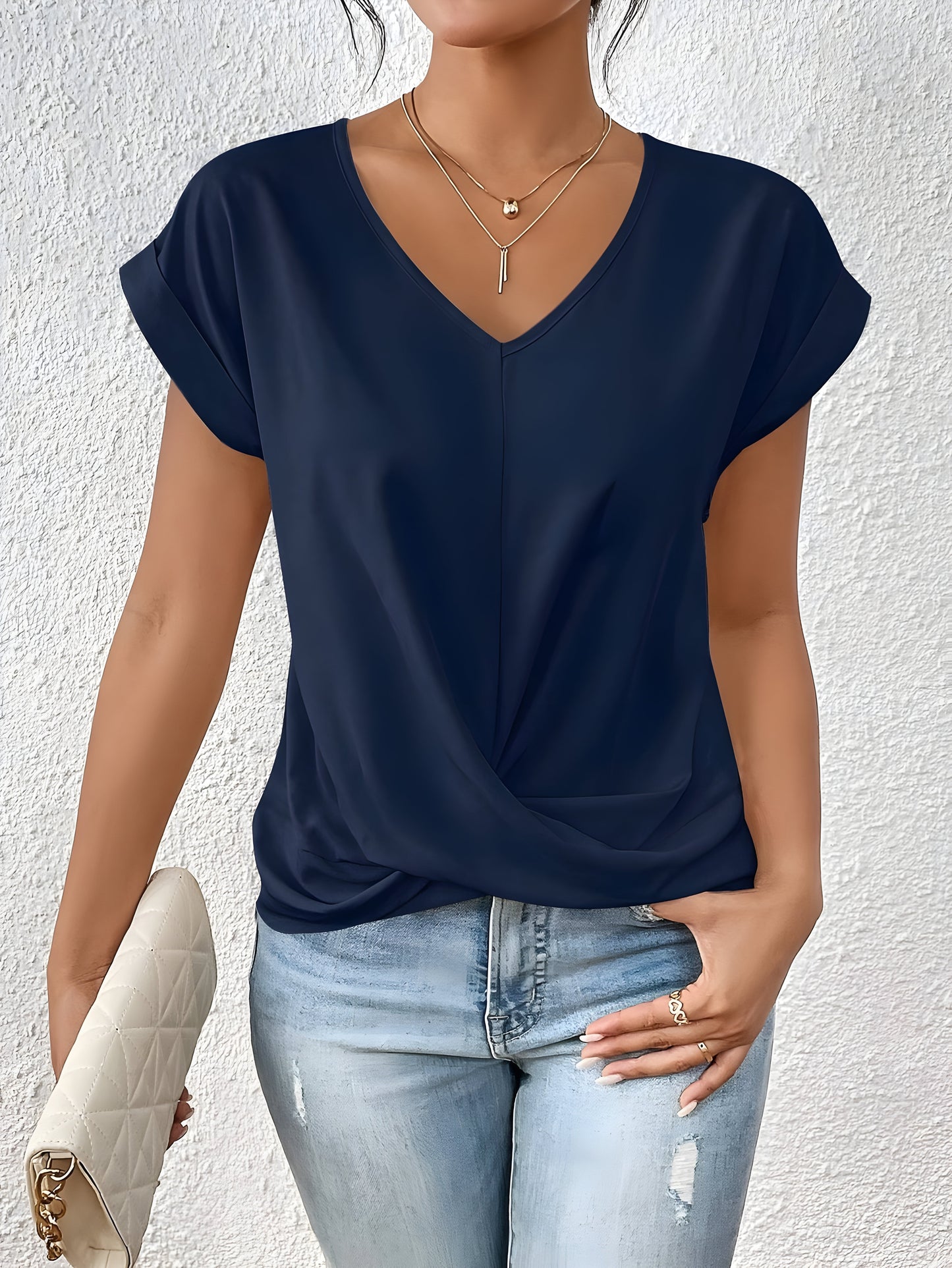 Chic Comfort V-Neck Top