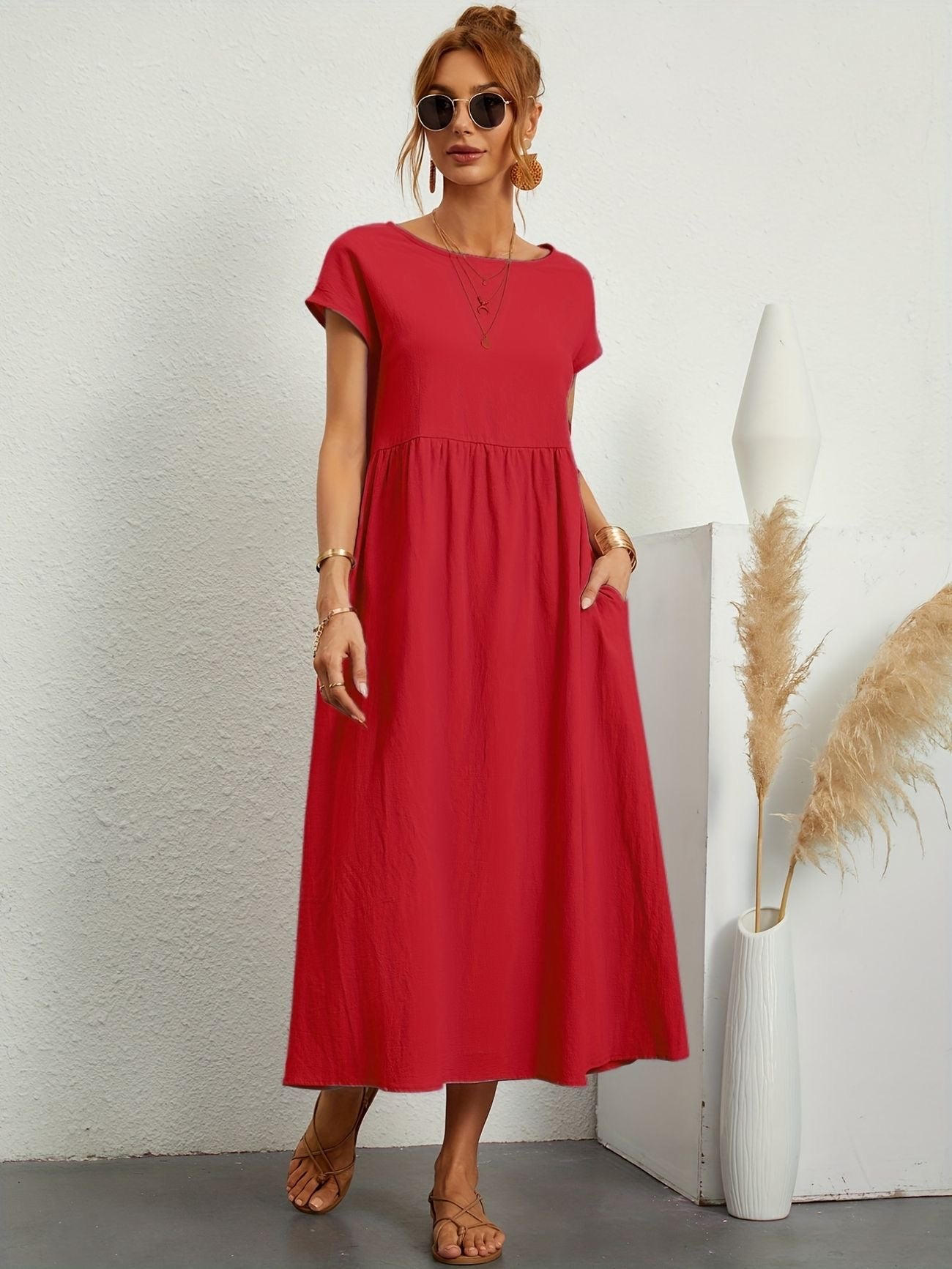 Breezy Comfort Spring Dress