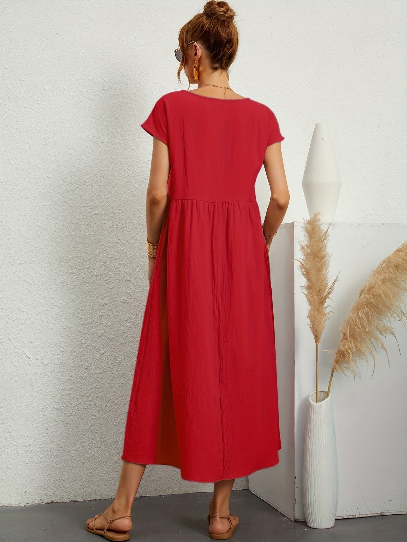 Breezy Comfort Spring Dress