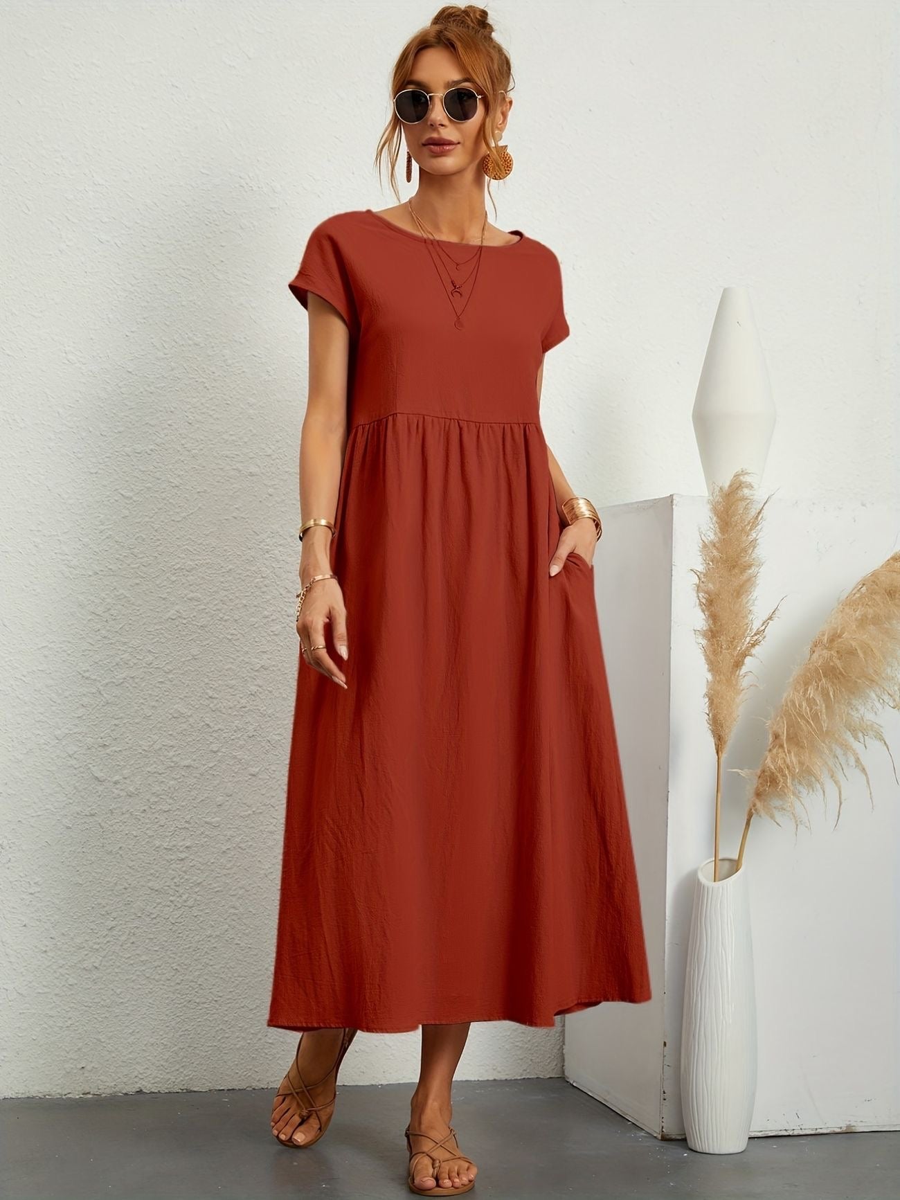 Breezy Comfort Spring Dress