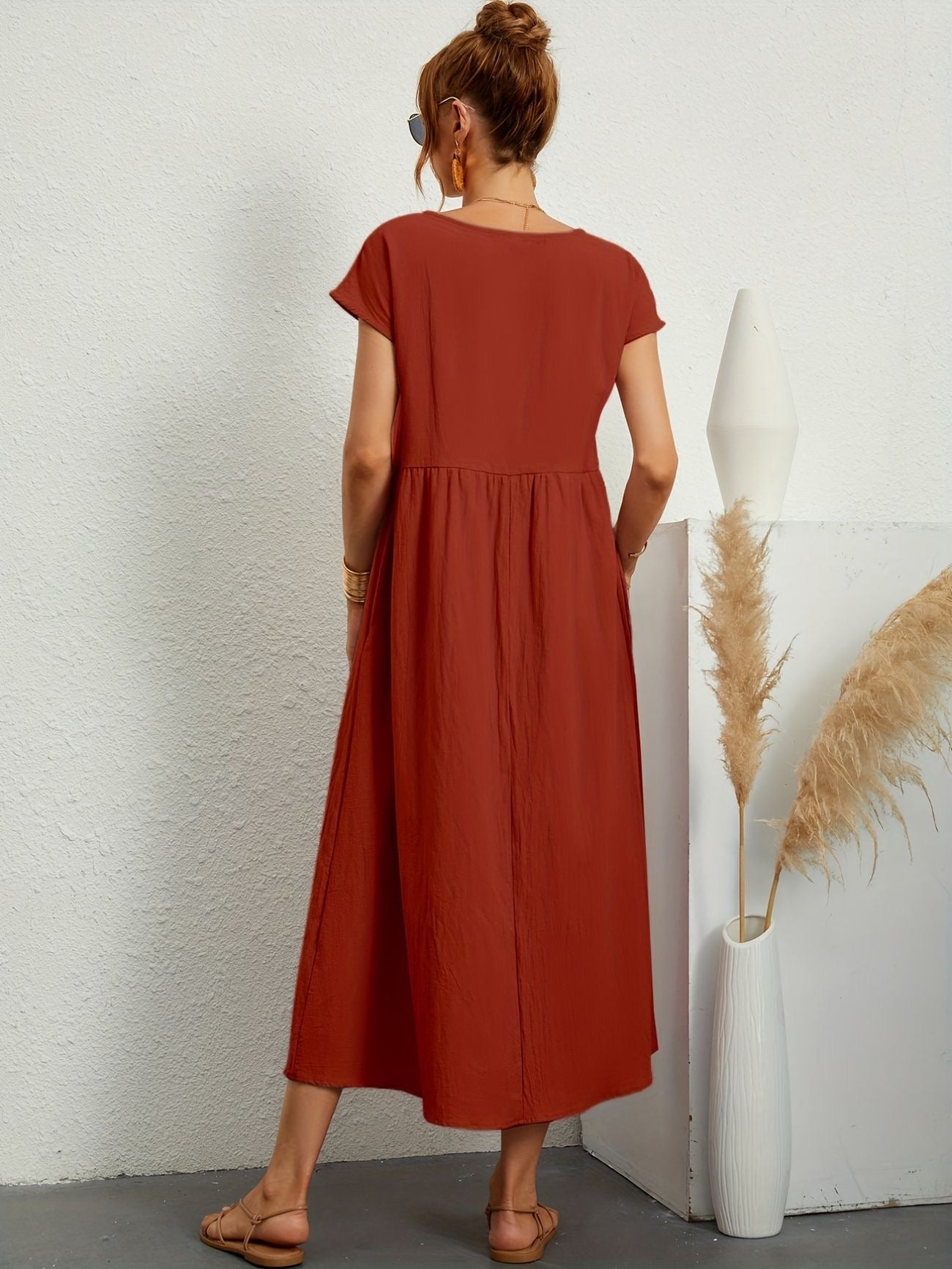 Elegant Comfort Spring Dress