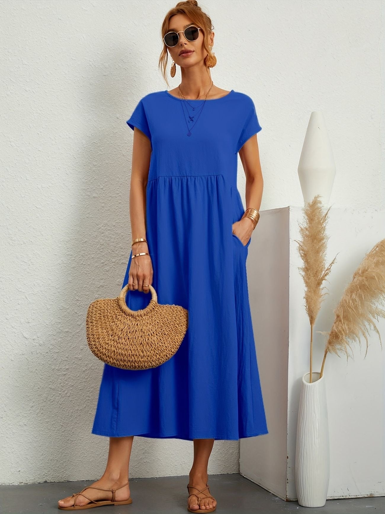 Elegant Comfort Spring Dress