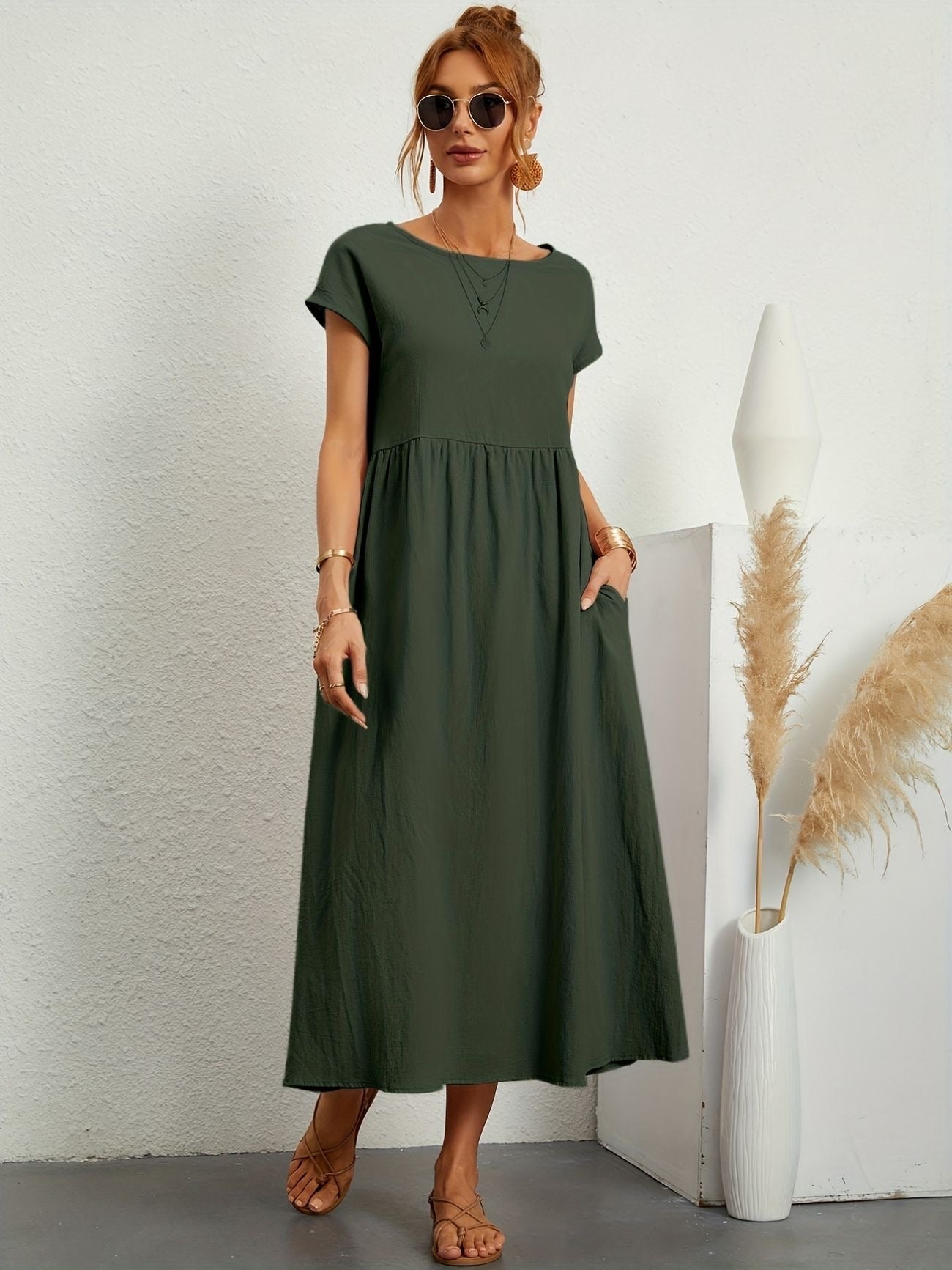 Breezy Comfort Spring Dress