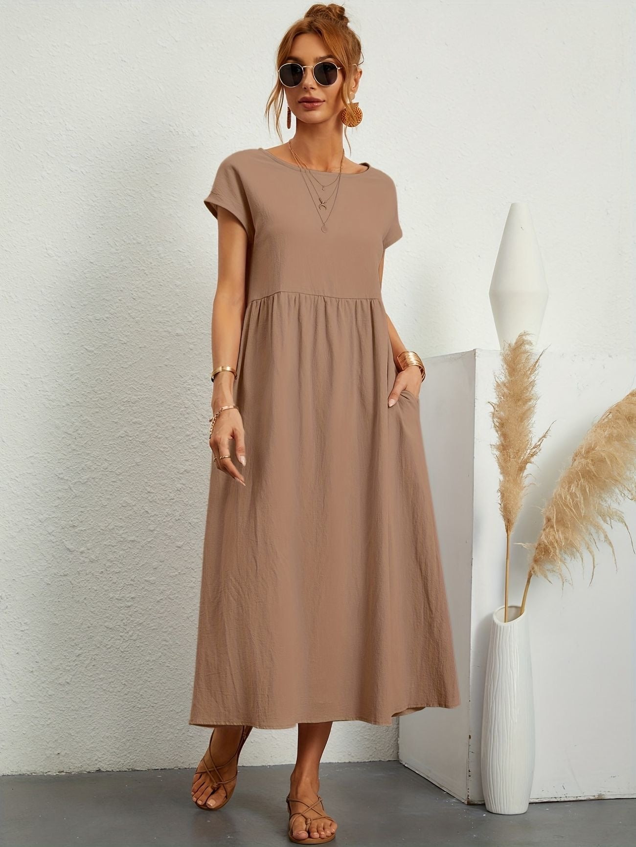 Breezy Comfort Spring Dress
