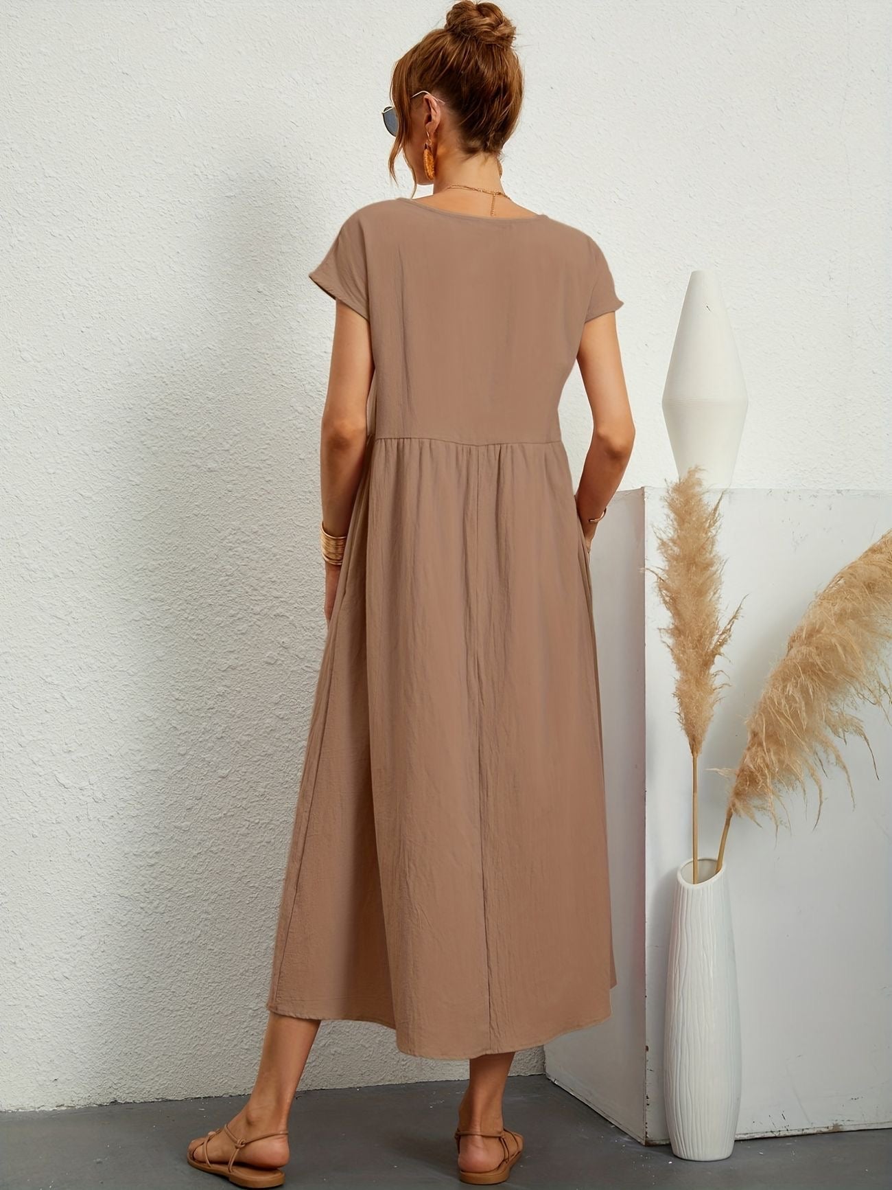 Breezy Comfort Spring Dress
