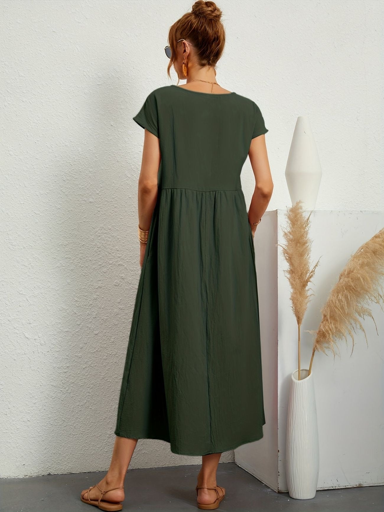 Breezy Comfort Spring Dress