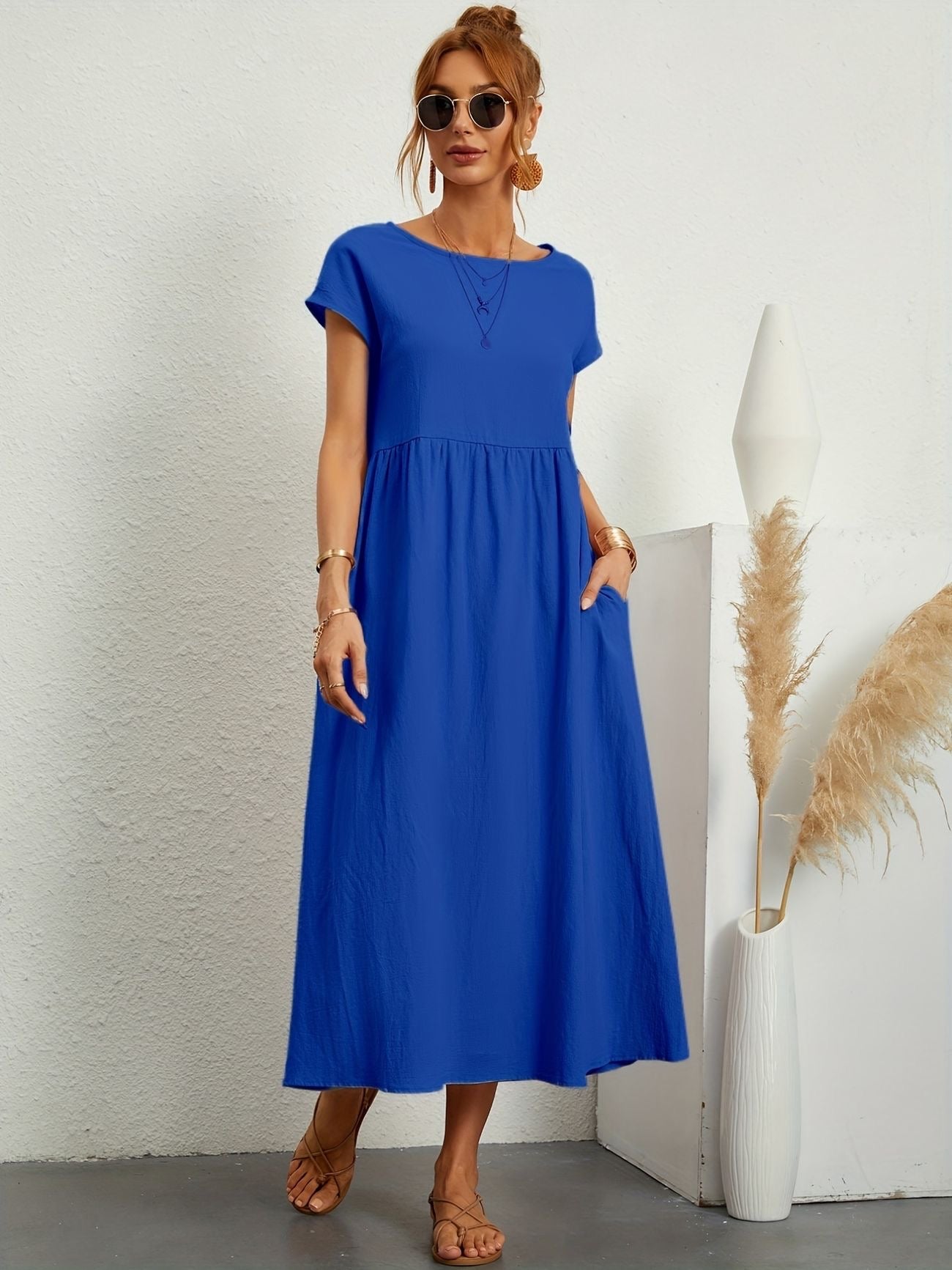 Breezy Comfort Spring Dress
