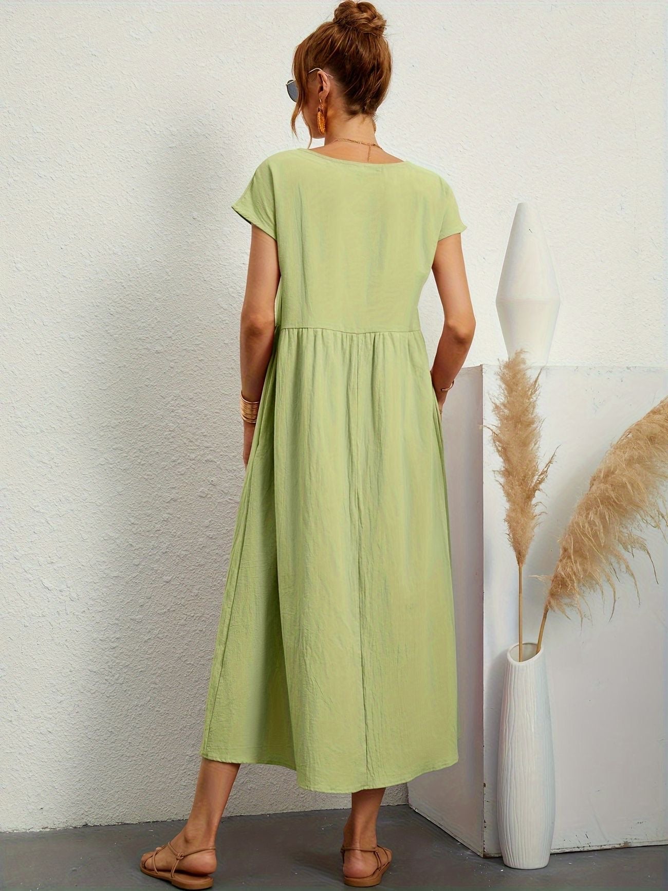 Elegant Comfort Spring Dress