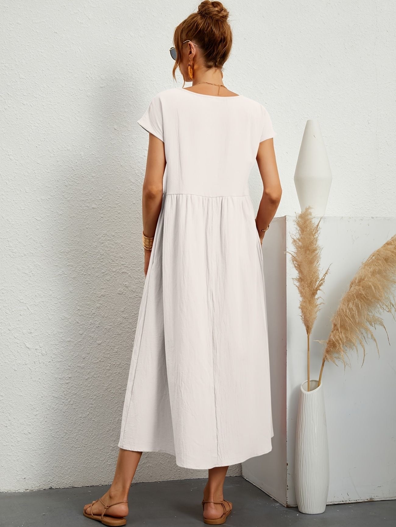 Breezy Comfort Spring Dress