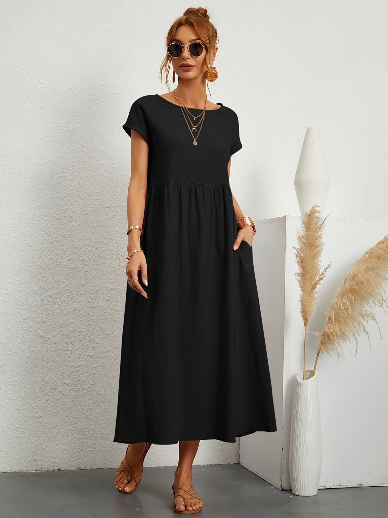Breezy Comfort Spring Dress
