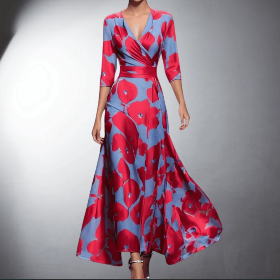 Chic Floral Dress for Effortless Elegance