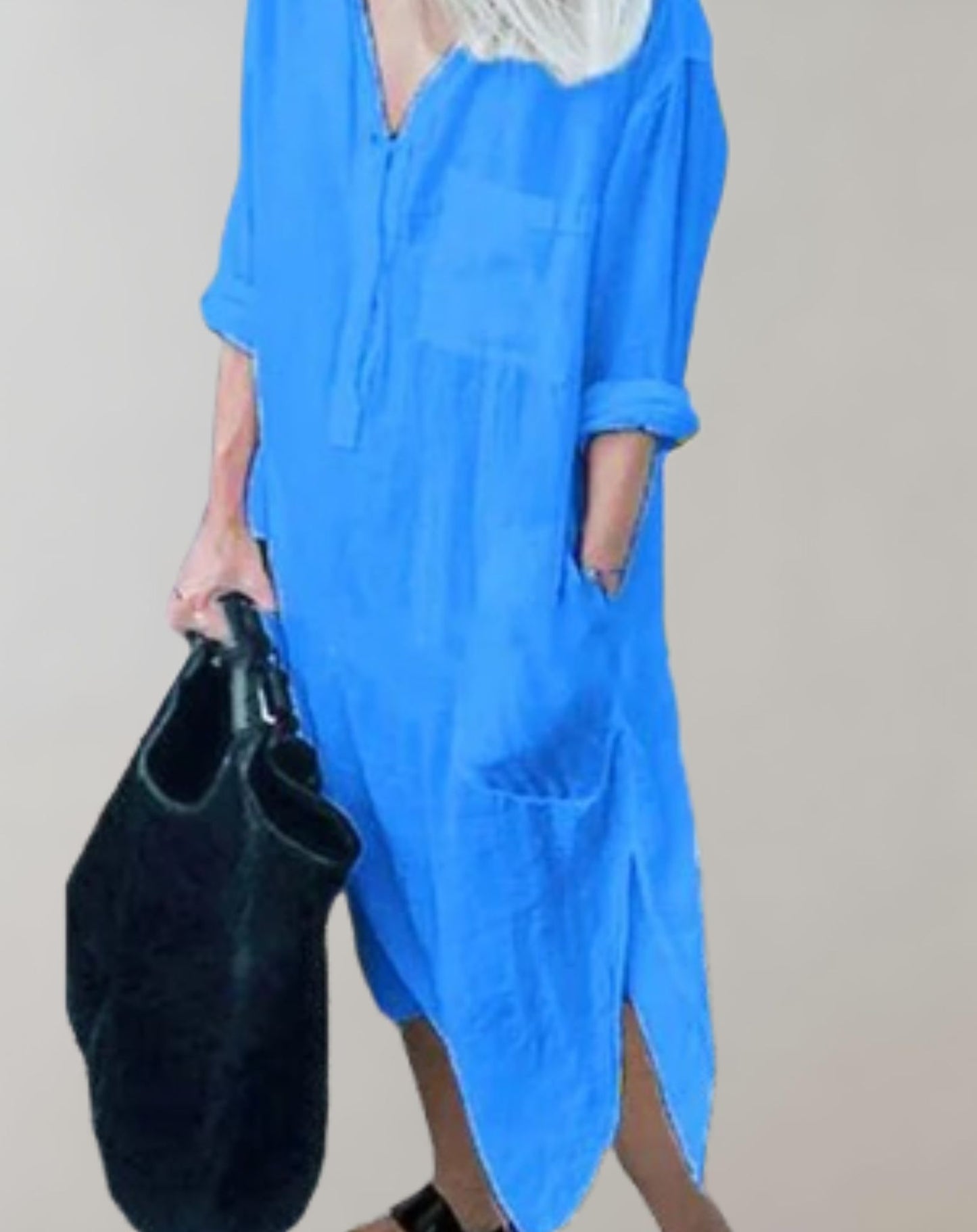 Curve-Loving Midi Dress