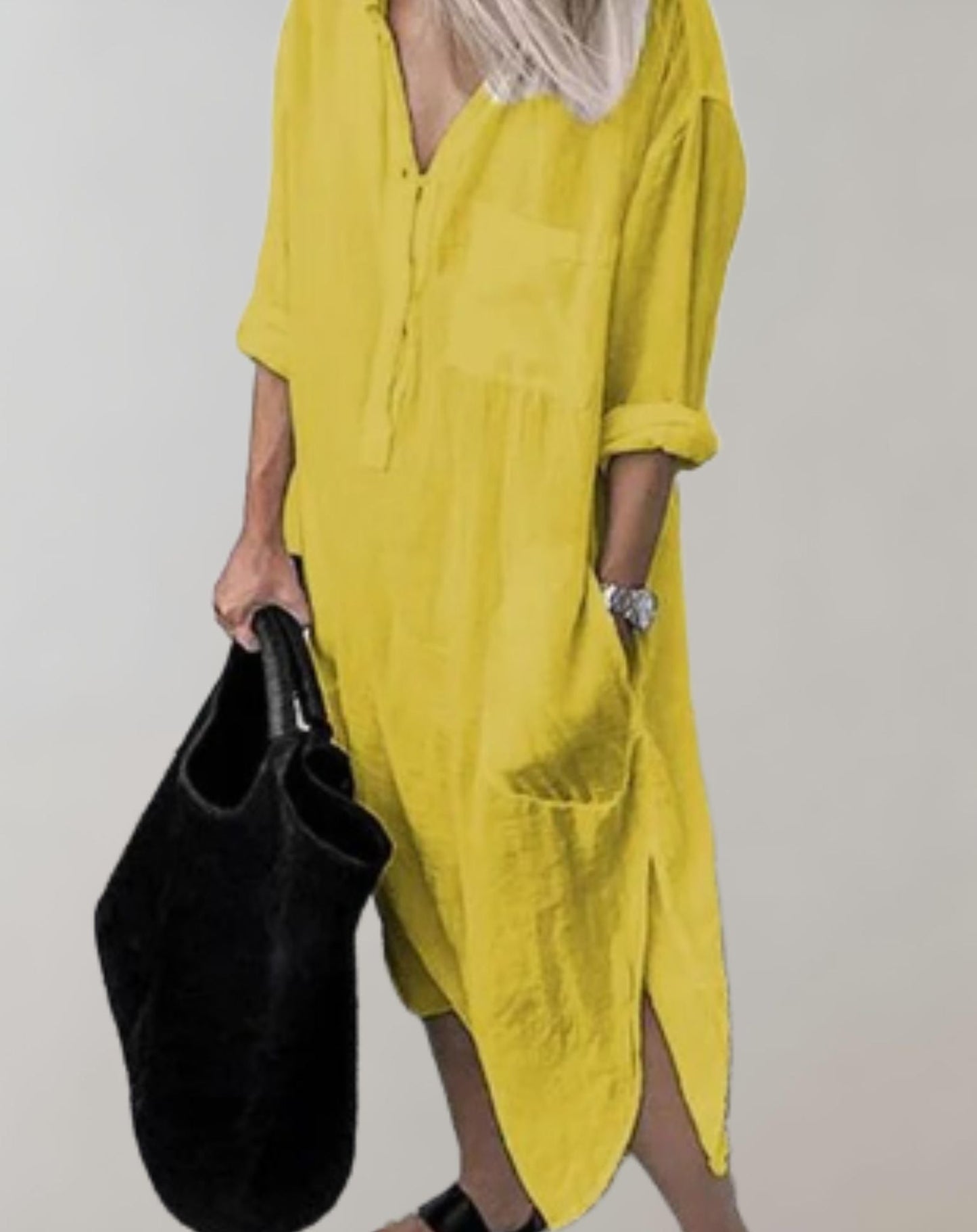 Curve-Loving Midi Dress